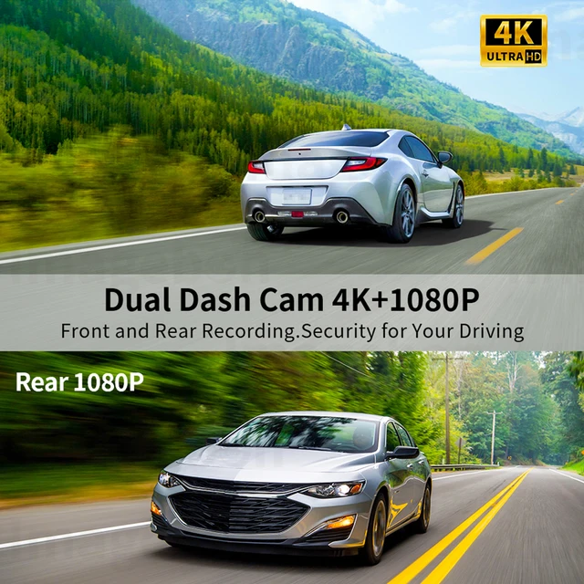 10.26" 4K Dash Cam ADAS Wireless Carplay & Android Auto Car DVR 5G WiFi GPS Navigation Rearview Camera Dashboard Video Recorder 3