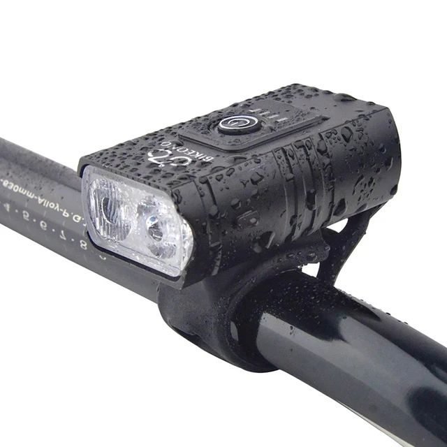 1000LM Bike Light  Headlight T6 Bicycle Flashlight LED USB Rechargeable Torch Aluminum Alloy Cycling High Beam Low Accessories 6