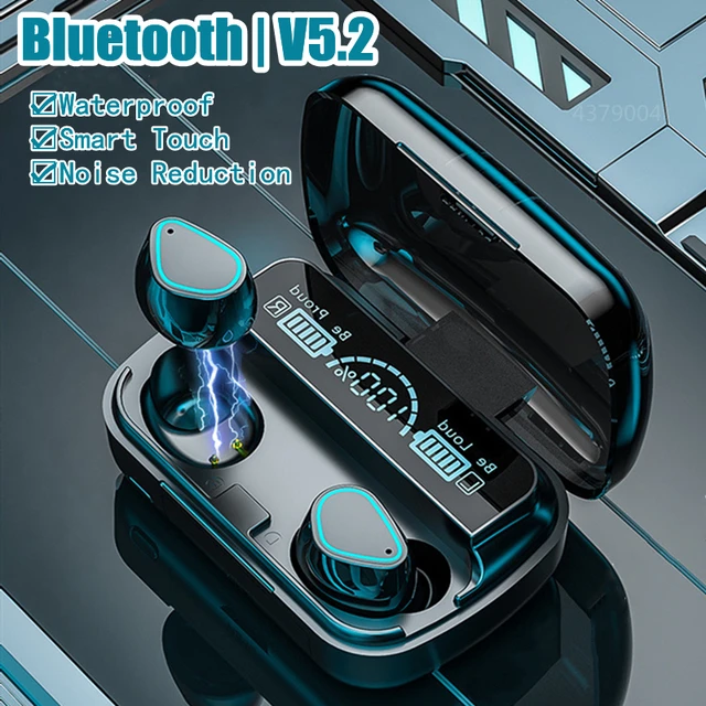 2023 New Bluetooth 5.2 Wireless TWS Earphone Smart Touch Call Headset Waterproof Noise Canceling Headphones for All Smartphones 1