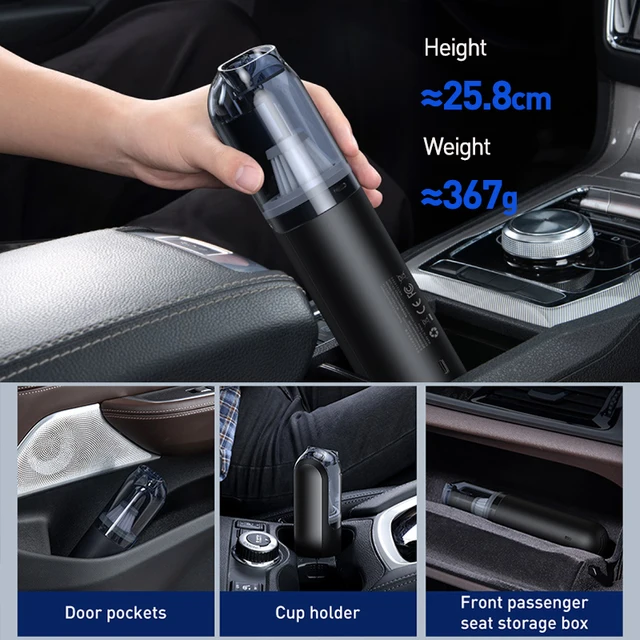 Baseus A1 Car Vacuum Cleaner 4000Pa Wireless Vacuum For Car Home Cleaning Portable Handheld Auto Vacuum Cleaner 6