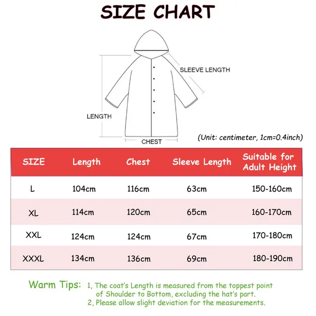 Black Fashion Adult Waterproof Long Raincoat Women Men Rain Coat Hooded For Outdoor Hiking Travel Fishing Climbing Thickened 6