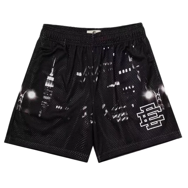 EE Basic Short NEW YORK CITY SKYLINE 2022 men's casual shorts fitness sports pants summer gym workout mesh shorts men shorts 1