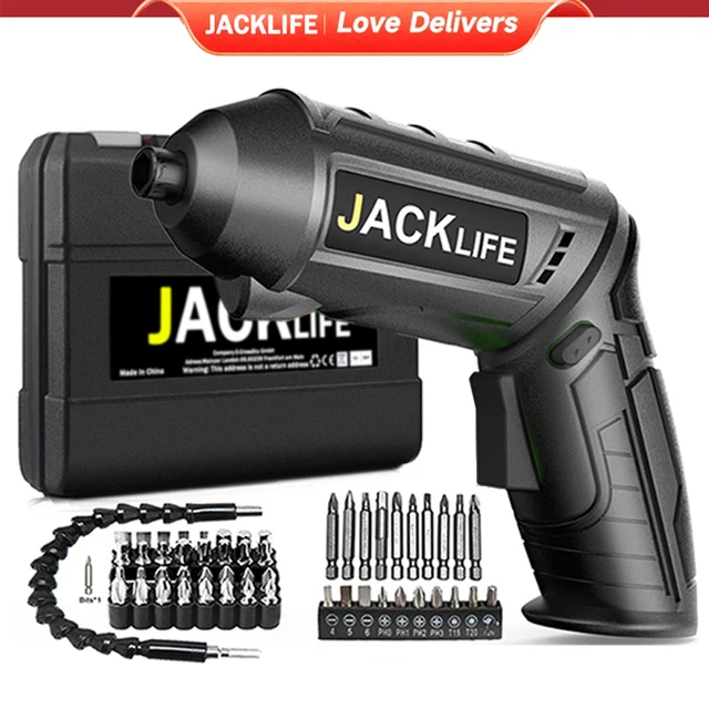 Electric Screwdriver Battery Rechargeable Cordless Screwdriver Powerful Impact Wireless Screwdriver Drill Electric Screw Driver 1