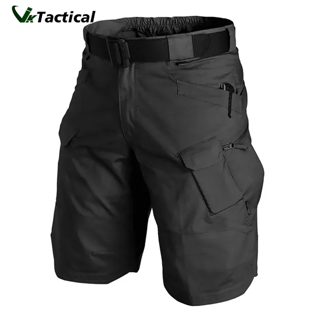 Men Urban Military Tactical Shorts Outdoor Waterproof Wear Resistant Cargo Shorts Quick Dry Multi pocket Plus Size Hiking Pants 1