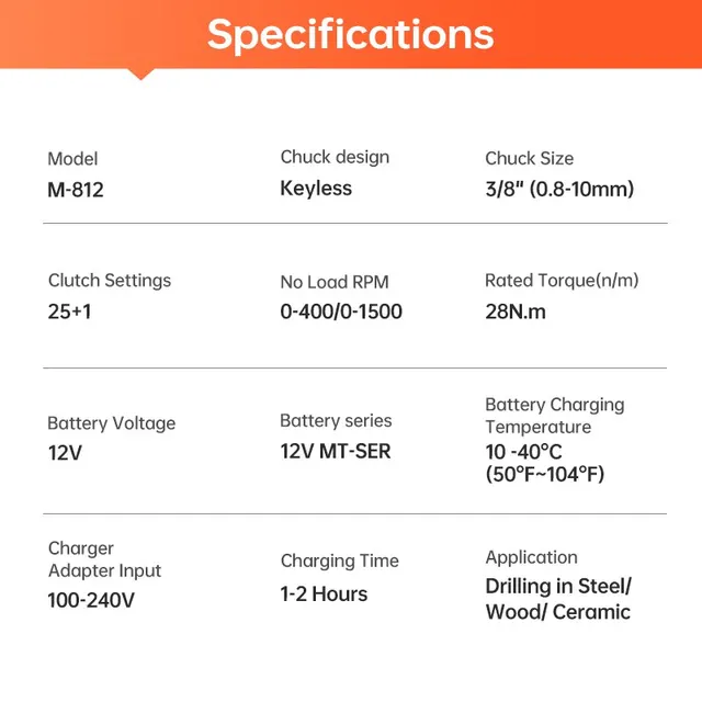 MINUMX 12V Electric Screwdriver 25 Plus 1 Settings Cordless Drill Two Gear Speed Mini Wireless Power Driver Battery Tools 3