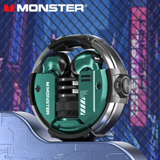 Monster XKT10 Bluetooth Earphones Wireless Headphones Gamer Headset Waterproof TWS Noise Reduction With Microphone Sports Earbud 1