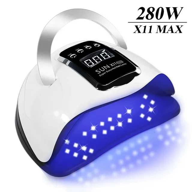 SUN X11 MAX Professional Nail Drying Lamp for Manicure 280W Nails Gel Polish Drying Machine with Auto Sensor UV LED Nail Lamp 1