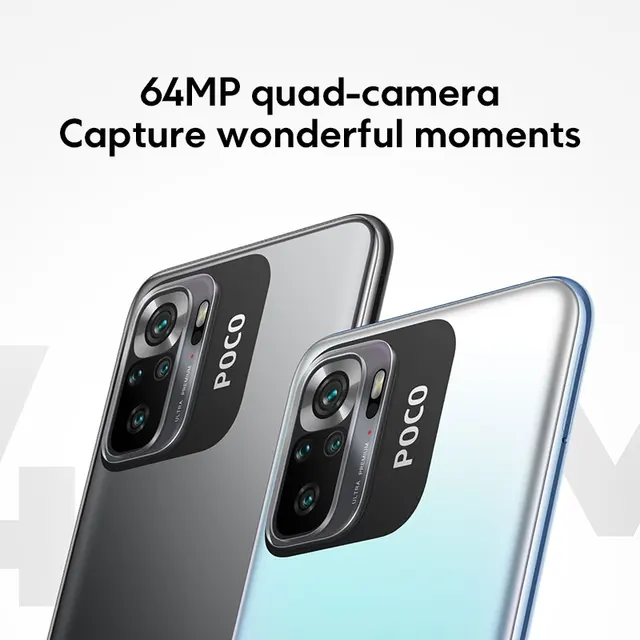 【World Premiere】Global Version POCO M5s 64GB/128GB/256GB MTK G95 Octa Core 64MP Quad camera AMOLED display 5000mAh 33W NFC 4