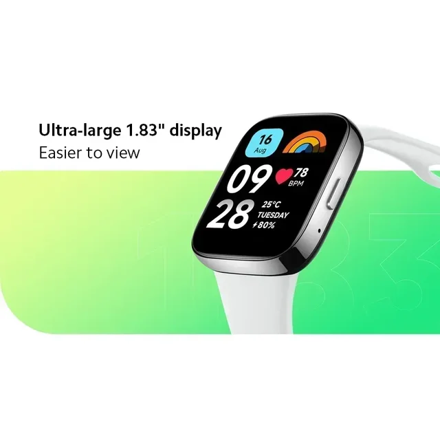 [World Premiere] Xiaomi Redmi Watch 3 Active1.83'' LCD Display Blood Oxygen Heart Rate Bluetooth Voice Call 100+ Sport Modes 4