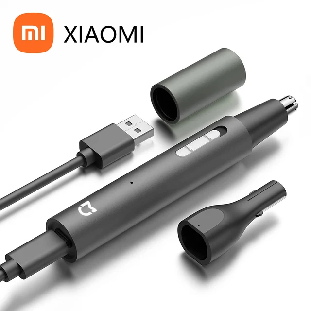 Xiaomi Mijia Electric Nose Ear Hair Trimmer for Men Painless Rechargeable Sideburns Eyebrows Beard 3 in 1 Hair Clipper Shaver 1