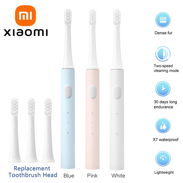 XIAOMI Mijia T100 Sonic Electric Toothbrush Mi Smart Tooth Brush Colorful USB Rechargeable IPX7 Waterproof For Toothbrushes head 1