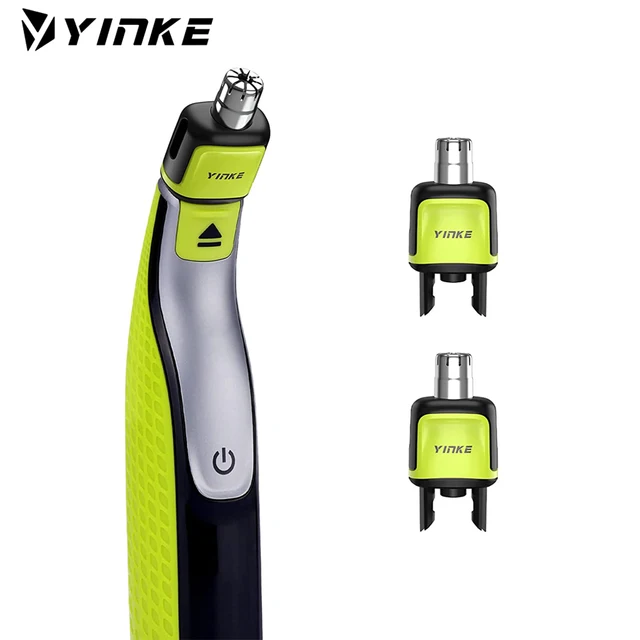 Yinke Nose Hair Trimmer Replacement Heads Compatible with Philips One Blade & One Blade Pro Shaver Waterproof Dual Edge Blades 1