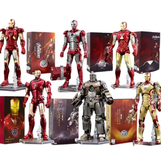 ZD Original Iron Man Marvel Legends Mk42 War Machine MK1 MK2 MK3 MK4 MK5 MK6 MK7 Spider Man Avengers Infinity War Action Figure 1